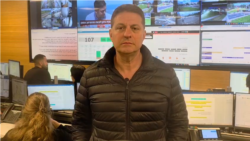 حاييم بيباس:السلطات المحلية على أهبة الإستعداد والجاهزية خلال المعركة ضد إيران